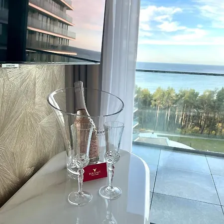 Wave Tyballtic 7th Floor With Two Bedrooms And Sea View! * Miedzyzdroje