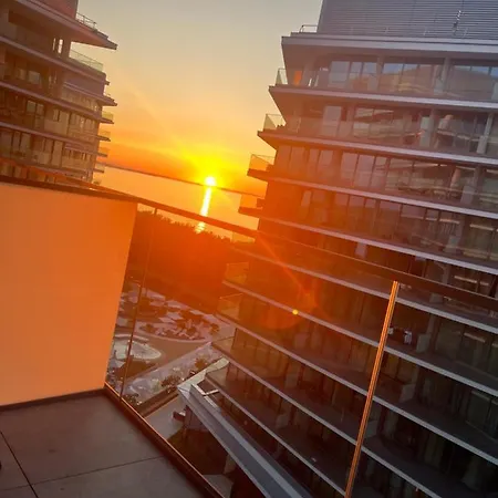 Wave Tyballtic 7th Floor With Two Bedrooms And Sea View! * Miedzyzdroje