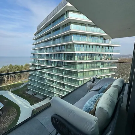 Wave Tyballtic 7th Floor With Two Bedrooms And Sea View! Apartmán Miedzyzdroje