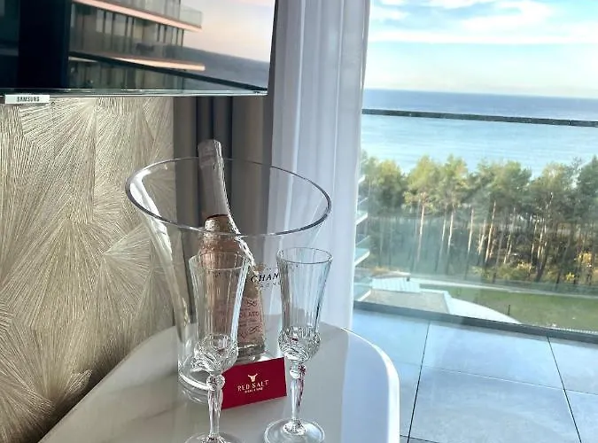 Wave Tyballtic 7th Floor With Two Bedrooms And Sea View! * Miedzyzdroje