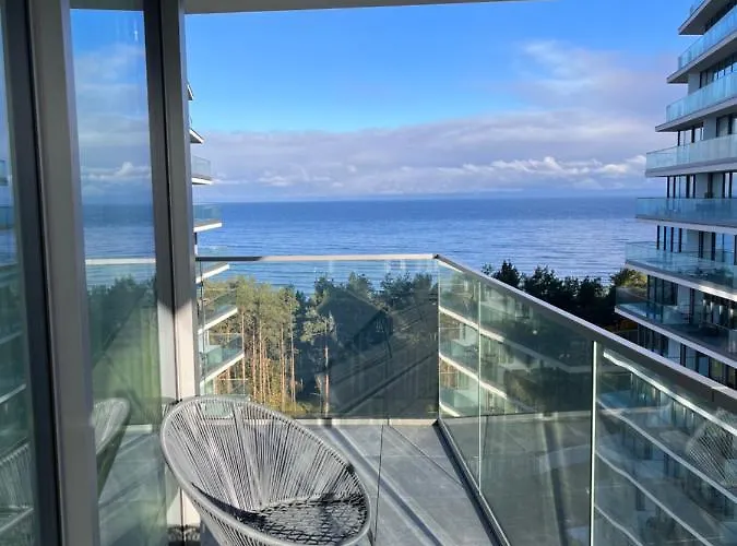 Daire Wave Tyballtic 7th Floor With Two Bedrooms And Sea View! Miedzyzdroje